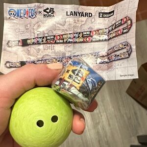 One Piece x Kura Sushi Lanyard